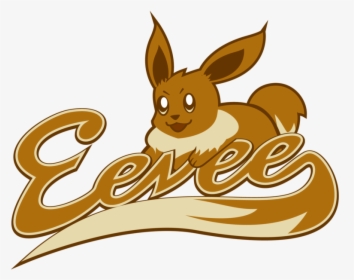 Pokemon Logo Eevee - Pokemon Eevee Logo, HD Png Download, Transparent PNG