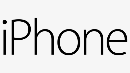 Iphone 4s Logo Png Wwwimgkidcom The Image Kid Has It - Iphone 7 Text Png, Transparent Png, Transparent PNG