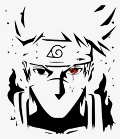 Naruto Black And White, HD Png Download, Transparent PNG