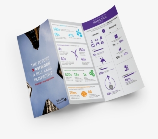 Alcatel Infographic Trifold - Brochure, HD Png Download, Transparent PNG