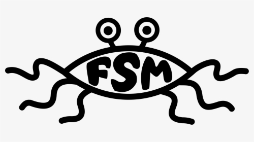 Flying Spaghetti Monster Logo, HD Png Download, Transparent PNG