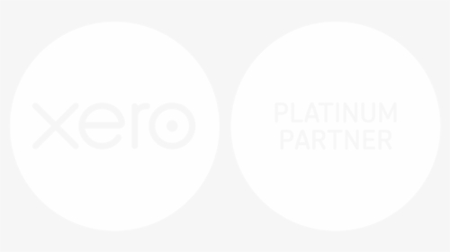 Xero Platinum Partner Logo White, HD Png Download, Transparent PNG