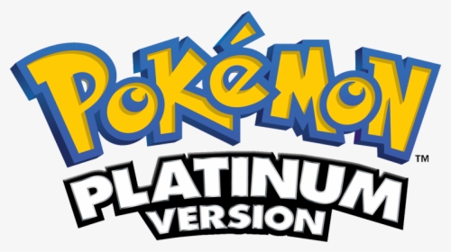 Pokemon Platinum Version Logo - Pokemon Platinum Logo Png, Transparent Png, Transparent PNG