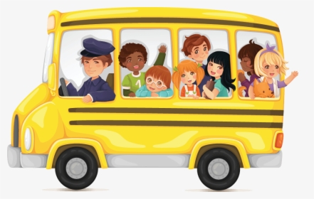 Cute School Bus Clipart, HD Png Download, Transparent PNG