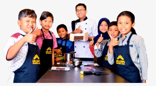 Kids Chocolate Cooking Class Illustration - Student, HD Png Download, Transparent PNG