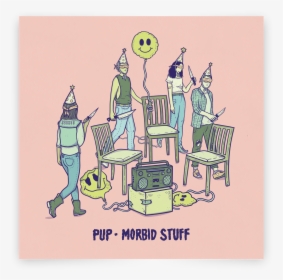 Image Of Pup - Pup Morbid Stuff Vinyl, HD Png Download, Transparent PNG