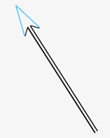 How To Draw Arrow - Line Art, HD Png Download, Transparent PNG