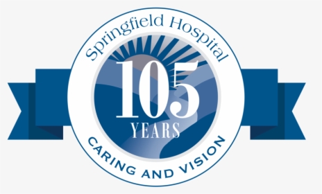 Springfield Hospital 105th Anniversary Logo - Graphic Design, HD Png Download, Transparent PNG