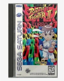 Super Puzzle Fighter 2 Turbo Sega Saturn, HD Png Download, Transparent PNG