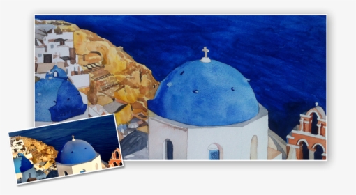 Santorini, HD Png Download, Transparent PNG