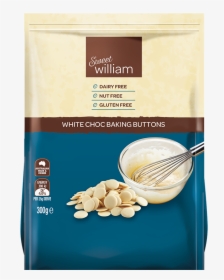 Sweet William White Choc Baking Buttons, HD Png Download, Transparent PNG