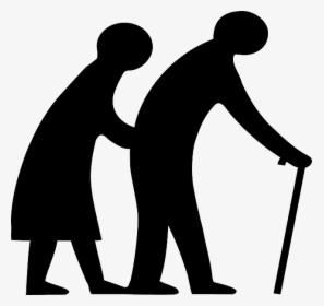 Grandparents - Old People Stick Figure, HD Png Download, Transparent PNG