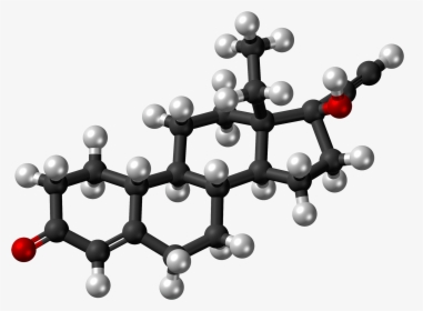 Levonorgestrel Molecule Ball - Testosterone Molecule 3d, HD Png Download, Transparent PNG