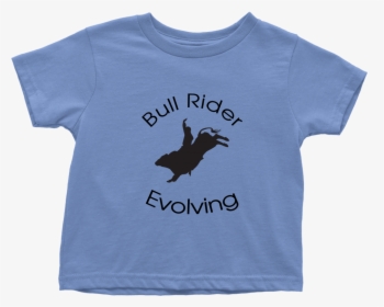 Bull Rider Evolving Toddler T-shirt - T-shirt, HD Png Download, Transparent PNG