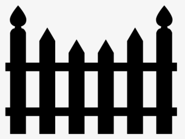 White Picket Fence Stencil, HD Png Download, Transparent PNG