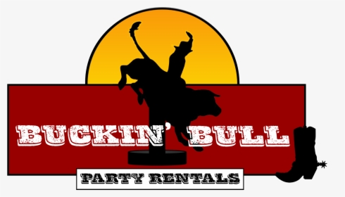 Buckin Bull Party Rentals - Mechanical Bull Ride Logo, HD Png Download, Transparent PNG