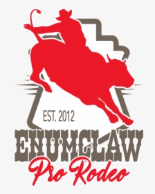Bull Riding Silhouette, HD Png Download, Transparent PNG