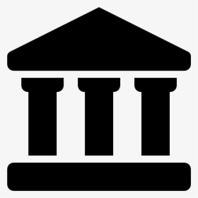 Transparent Greek Columns Clipart - Bank Symbol, HD Png Download, Transparent PNG