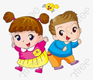 Png Transparent Commercial Use - Boy And A Girl Png, Png Download, Transparent PNG