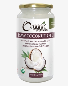 Organic Raw Coconut Oil, HD Png Download, Transparent PNG