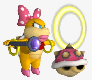 Download Zip Archive - New Super Mario Bros Wii Wendy O Koopa, HD Png Download, Transparent PNG