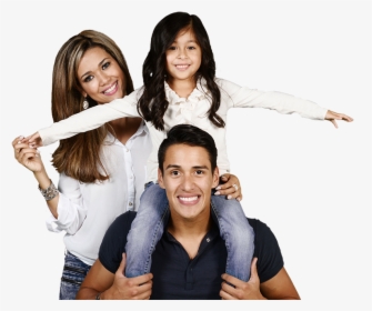 Happy Hispanic Family Png, Transparent Png, Transparent PNG