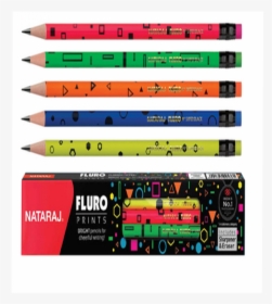 Nataraj Fluro Prints - Nataraj Fluro Prints Pencil, HD Png Download, Transparent PNG