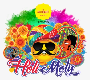 Holi Event In Gurgaon 2019, HD Png Download, Transparent PNG