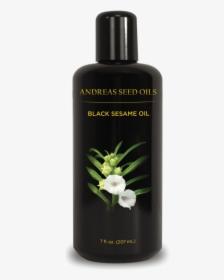 Black Sesame Seed Oil - Black Sesame Hair Oil, HD Png Download, Transparent PNG