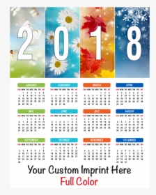 2018 Calendar With Seasons, HD Png Download, Transparent PNG