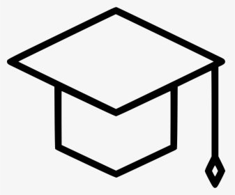 Education University School Hat Study Course Degree - Fa Fa Product Icon, HD Png Download, Transparent PNG