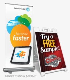 Banner Stand And A-frame Creative Services Agency Level - Graphic Design, HD Png Download, Transparent PNG