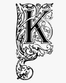Transparent K Fancy - Fancy Letter K Design, HD Png Download, Transparent PNG