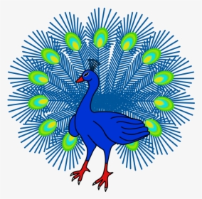 Heraldic Peacock - Peacock Sigil, HD Png Download, Transparent PNG