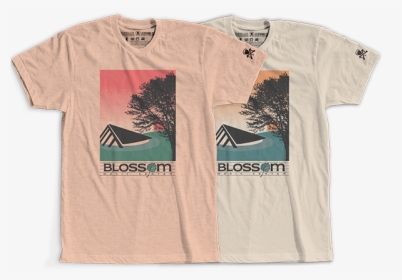 Blossom Sunset T-shirt - Elephant, HD Png Download, Transparent PNG