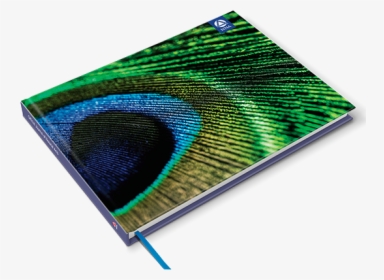 Deluxe Journal - Peacock Feather - Graphic Design, HD Png Download, Transparent PNG
