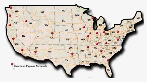 Otr 48 - Map, HD Png Download, Transparent PNG