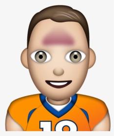 Sm Manning - Emoji With A Big Forehead, HD Png Download, Transparent PNG