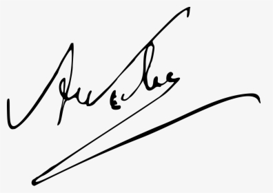 Clipart Library Download Datei Alexandre Florian Joseph - Signature On White Background, HD Png Download, Transparent PNG