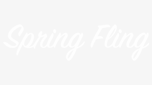 Spring Fling Logo - Spring Fling Black And White, HD Png Download, Transparent PNG