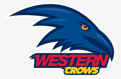 Western Crows - White Border - Adelaide Crows Logo Png, Transparent Png, Transparent PNG