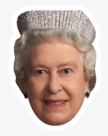 Queen Elizabeth Face Png, Transparent Png, Transparent PNG
