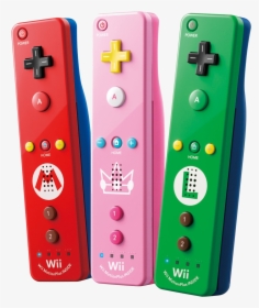 Wii Remote Plus 1 Pcs - Wii Remote Mario Luigi, HD Png Download, Transparent PNG
