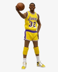 Magic Johnson 1/6th Scale Action Figure - Los Angeles Lakers, HD Png Download, Transparent PNG