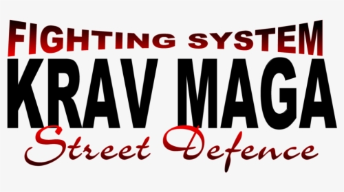 Fighting System Red And Black - Fighting System Krav Maga Street Defence, HD Png Download, Transparent PNG