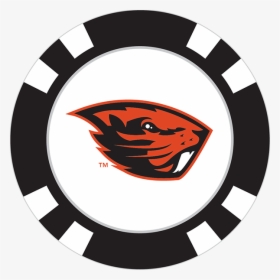 Oregon State Beavers Poker Chip Ball Marker - New England Patriots Logo Circle, HD Png Download, Transparent PNG