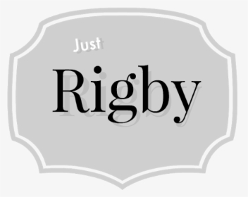 Just Rigby - - Calligraphy, HD Png Download, Transparent PNG