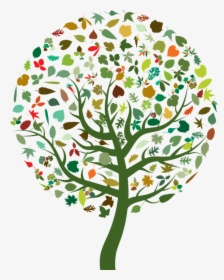 Abstract, Art, Colorful, Ecology, Leaf, Leaves - Abstract Tree Art Png, Transparent Png, Transparent PNG