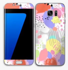 Abstract Color Skin Galaxy S7 Edge - Iphone, HD Png Download, Transparent PNG