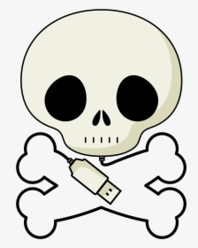 Pirate Skull Png - Cute Skeleton Face Png, Transparent Png, Transparent PNG